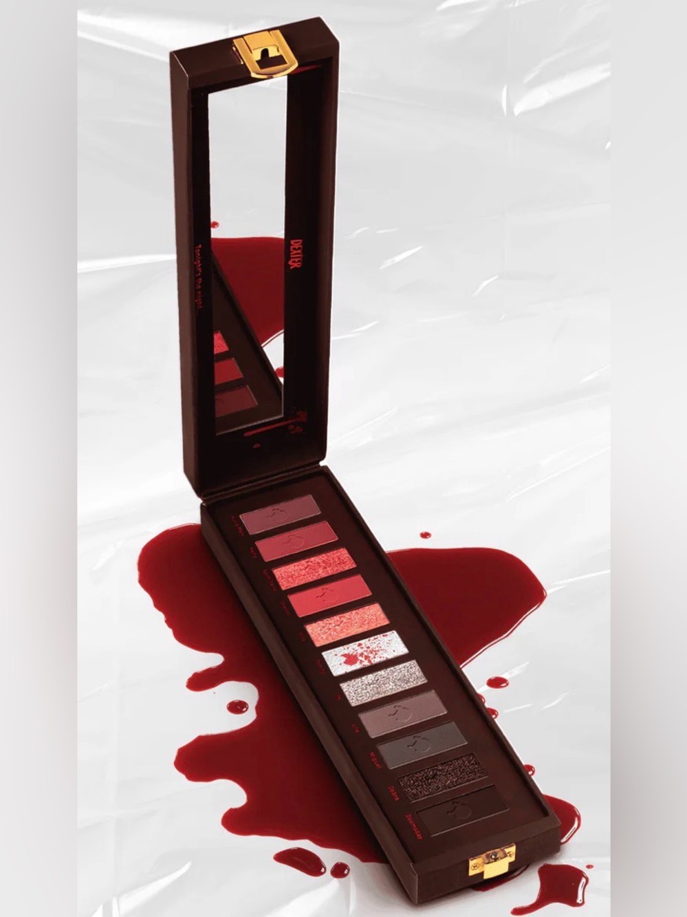 Lethal Cosmetics x Dexter Eyeshadow Palette NIB Limited EditionOfficial Licensed